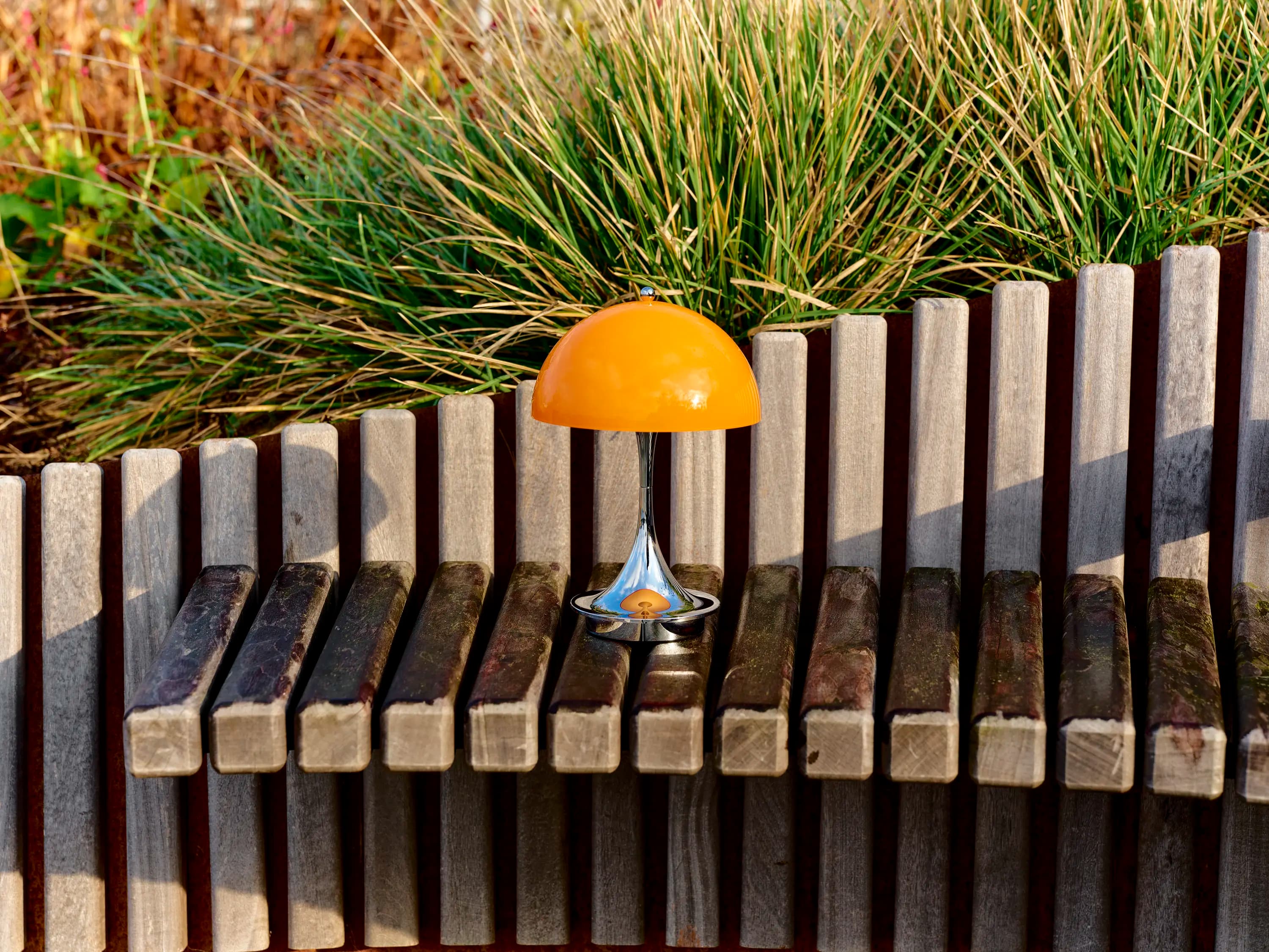 Louis Poulsen Panthella 160 Portable Lamp Original opal orange — фото 3