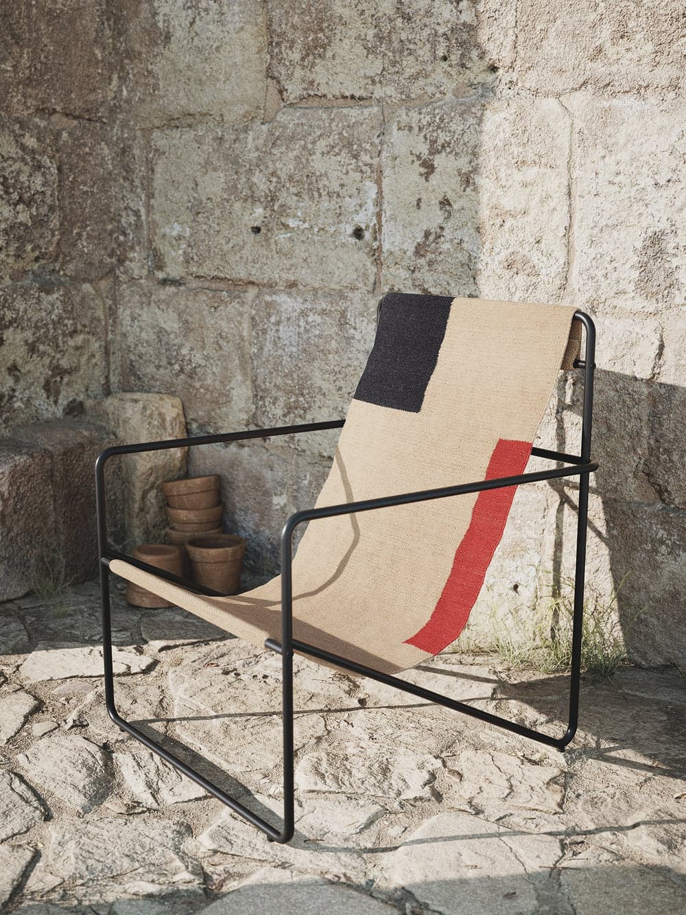 Ferm Living Desert Lounge Chair - Black - Block ferm LIVING — фото 3