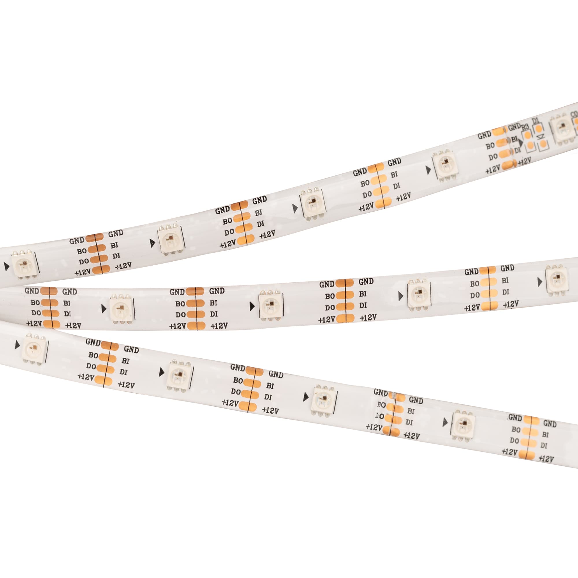 Светодиодная лента SPI-5000SE-RAM-5060-30 12V Cx1 RGB-Auto (10mm, 4.8W/m, IP65) (Arlight, Закрытый, IP65) 026461