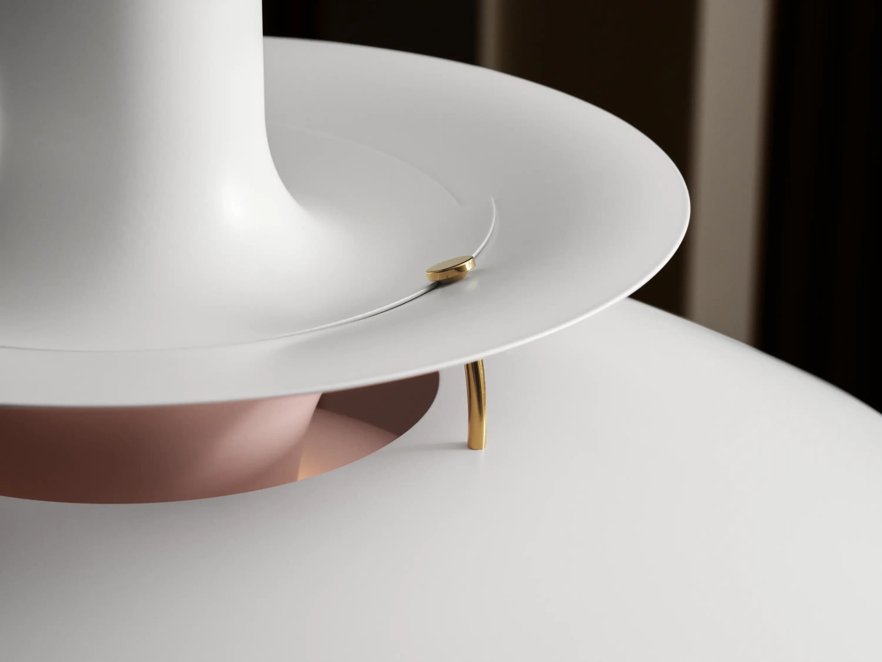 Louis Poulsen PH 5 Anniversary Edition Matte white/pale rose — фото 4