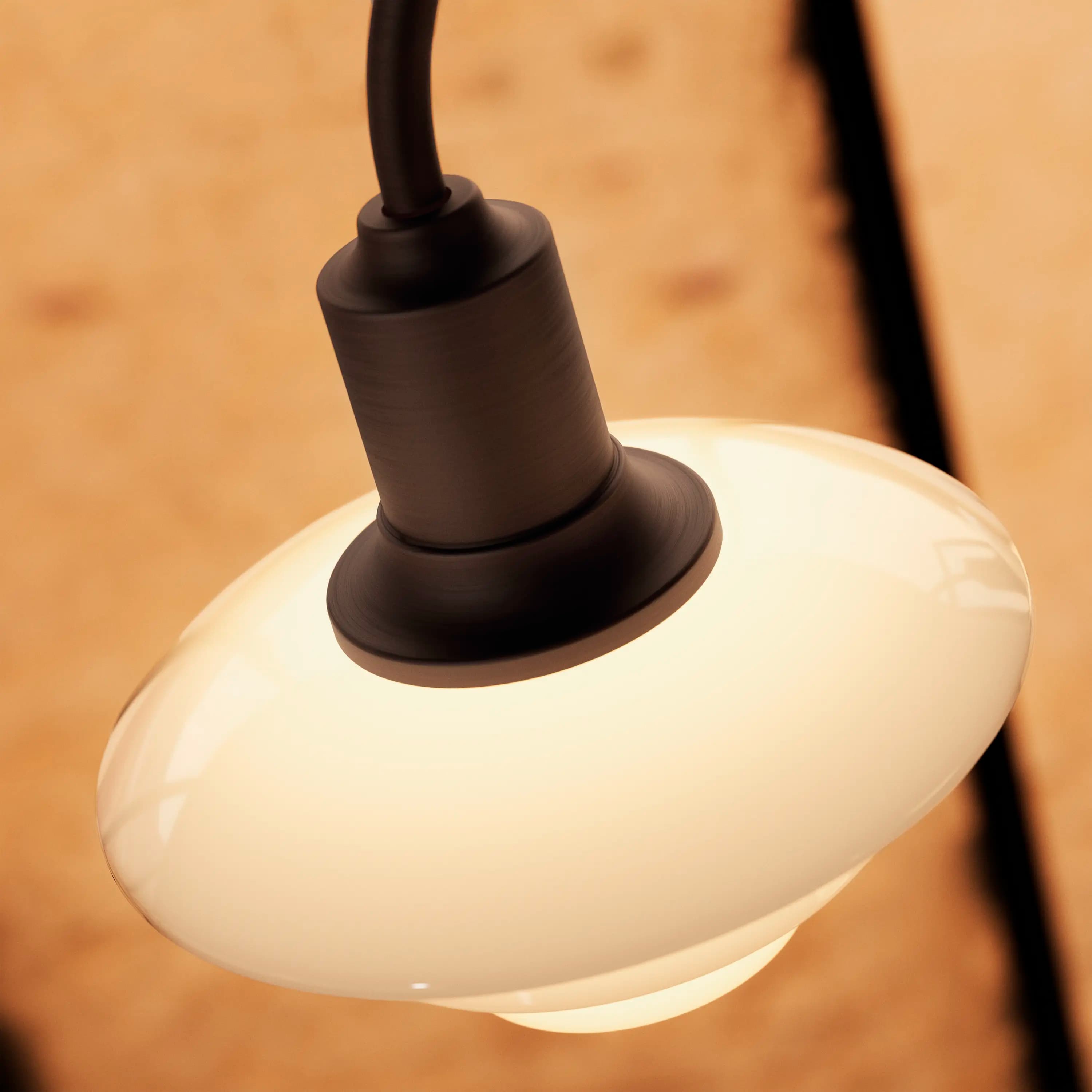 Louis Poulsen PH 1/1 Chandelier Centenary Edition Aged brass/dusty terracotta 3-ARMS — фото 6