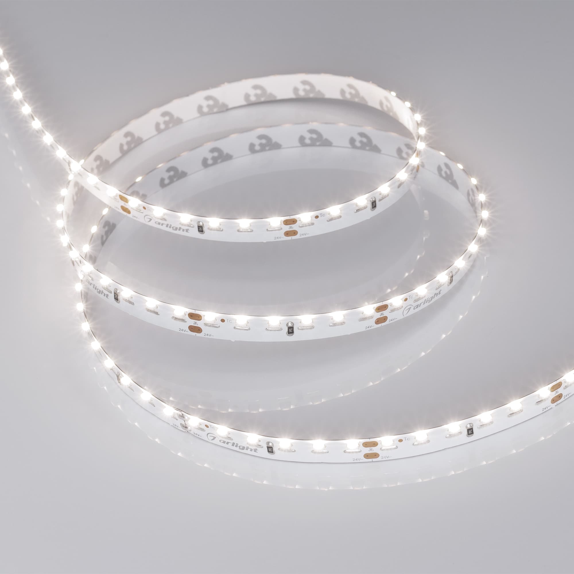 Светодиодная лента RS 2-5000 24V Day4000 2x (3014, 120 LED/m, LUX) (Arlight, 9.6 Вт/м, IP20) 024459 — фото 5