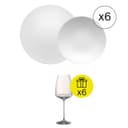 Rosenthal Set di Piatti per 6 persone, Iconico 12 pezzi con Regalo