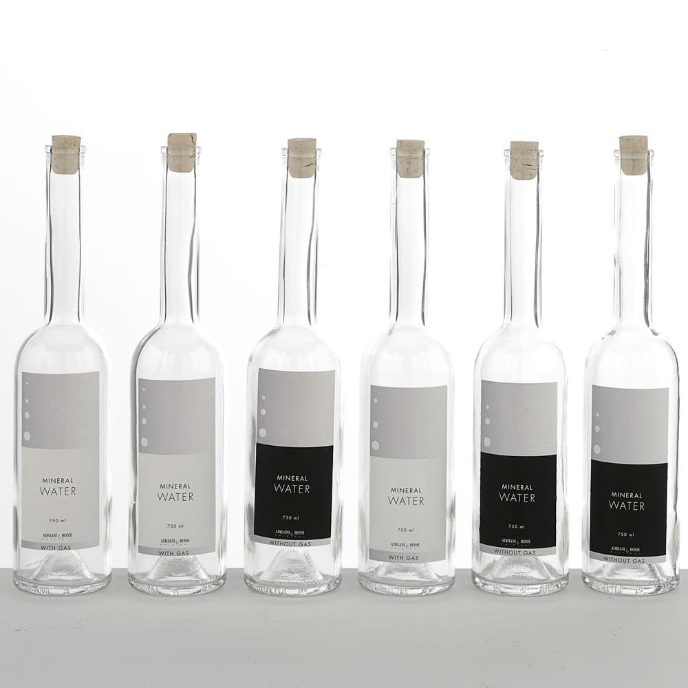 Adriani & Rossi Set 6 Bottiglie Acqua