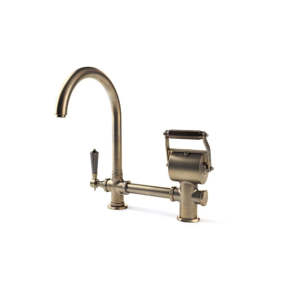 RESTART Однорычажный смеситель с изогнутым изливом — фото 4