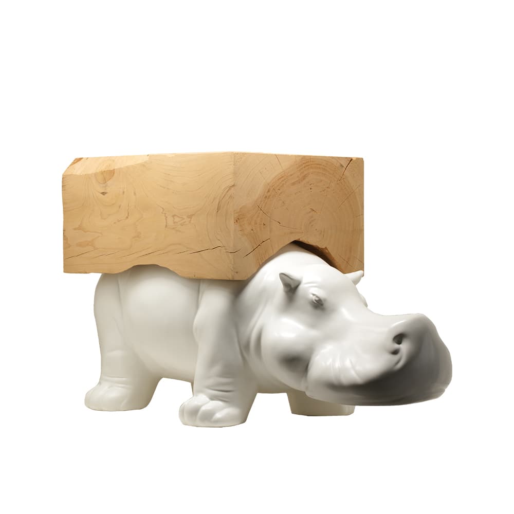 Adriani & Rossi Hippo Wagon Wood