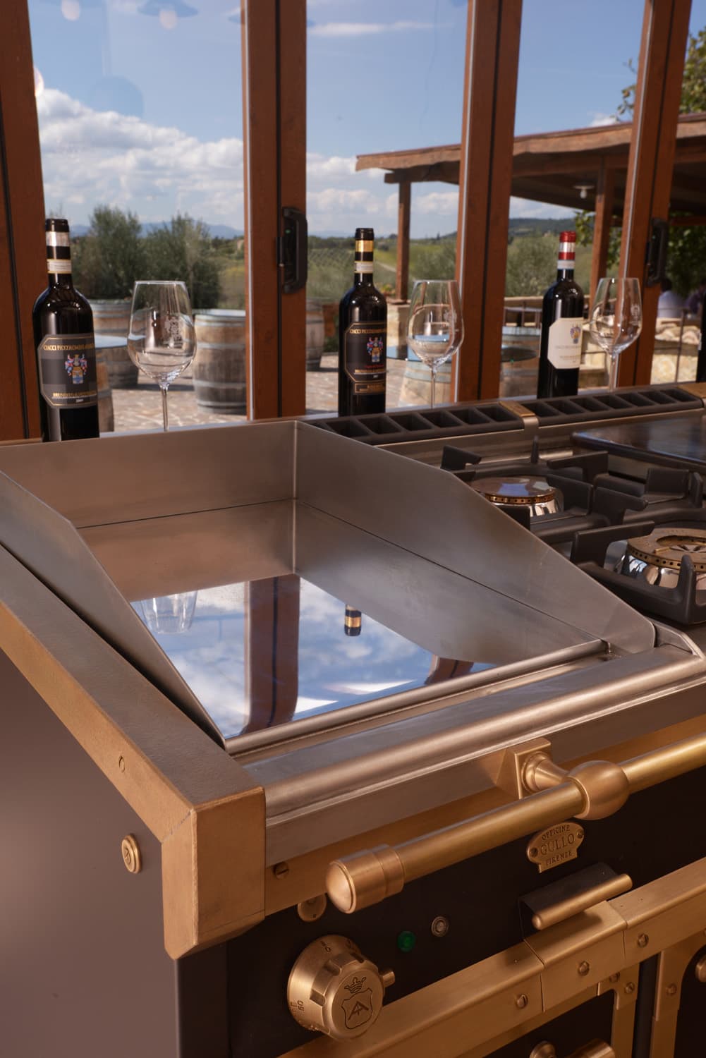 RESTART Фритюрница гладкая электрическая 40 см Luxury Kitchens | Officine Gullo — фото 2