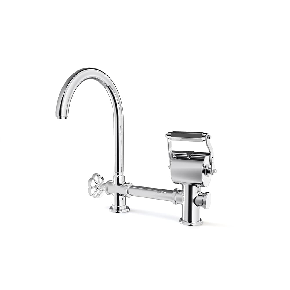 RESTART Однорычажный смеситель с изогнутым изливом — фото 1