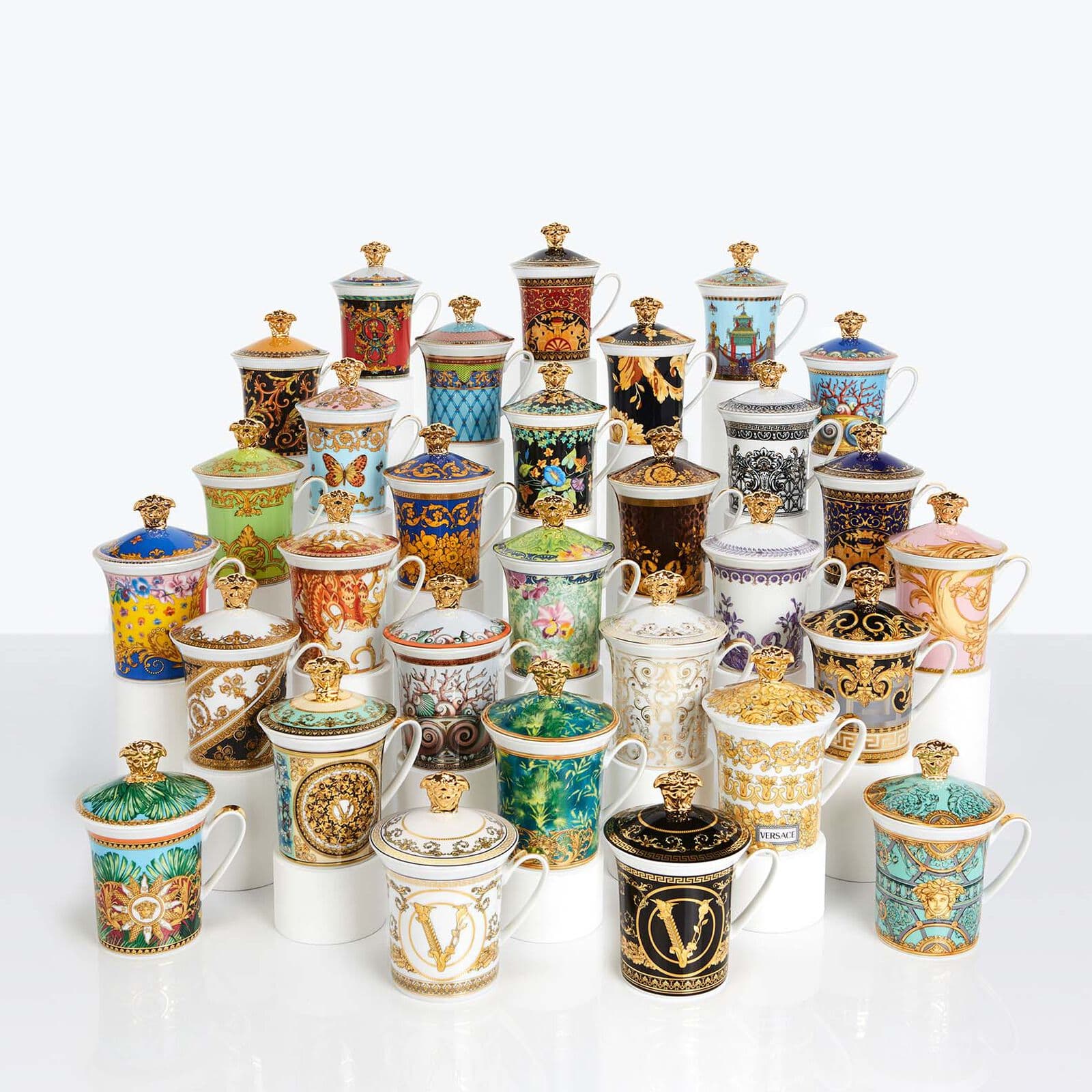 Rosenthal Bicchiere con coperchio 24 pezzi / 30 anni