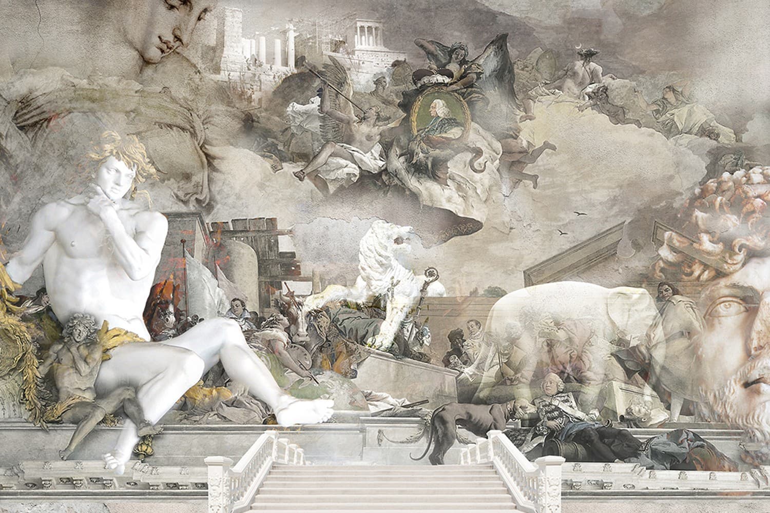 Adriani & Rossi Affresco_1 – L.490 H.630 cm — фото 3