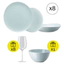 Rosenthal Set di Piatti per 8 persone, Casual 24 pezzi con Regalo