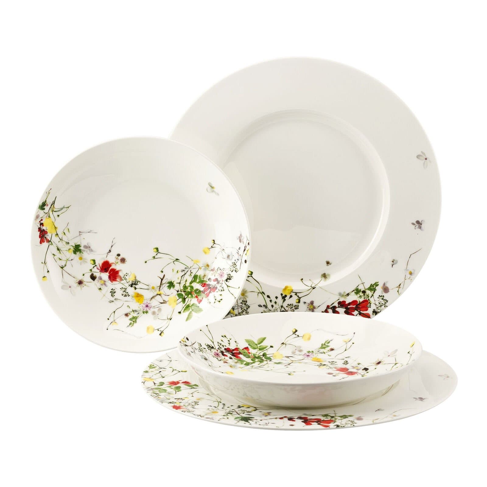 Rosenthal Set 4pz, piatto falda e coupe