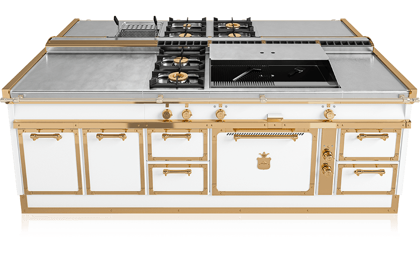 RESTART Professional Island Kitchen Ranges 248 см | Officine Gullo — фото 1