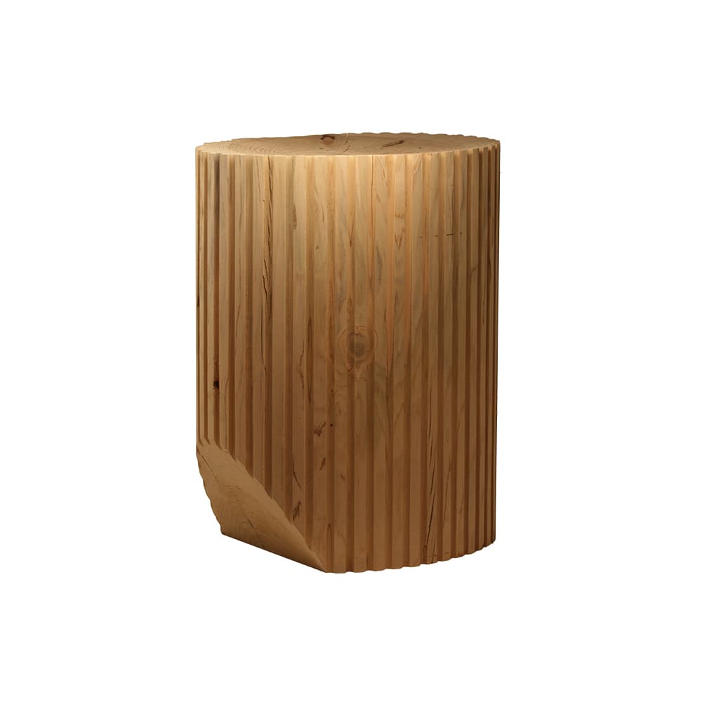Adriani & Rossi Wood Pouff
