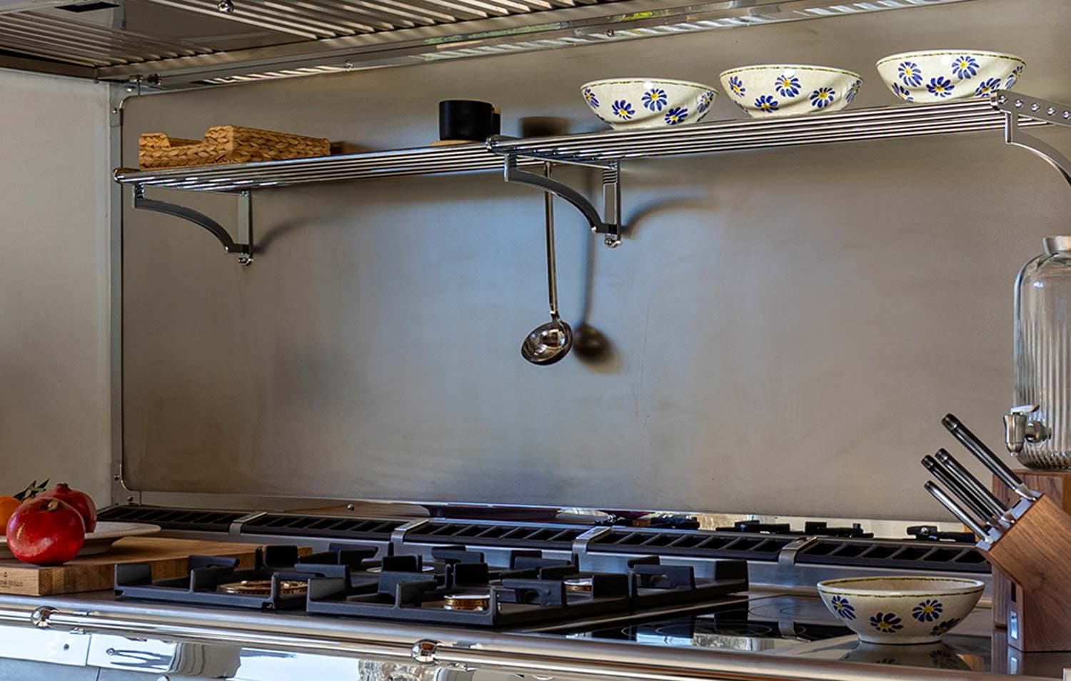 RESTART Латунная полка с 7 стержнями — фото 5