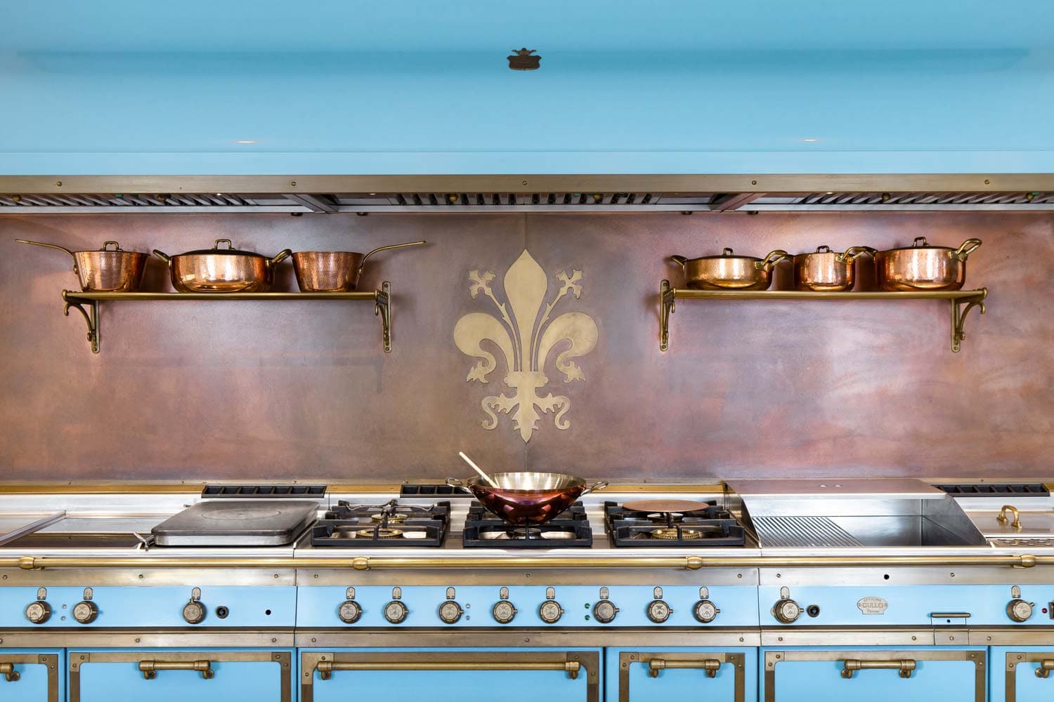 RESTART Полка RESTART из латуни с 6 стержнями — фото 5