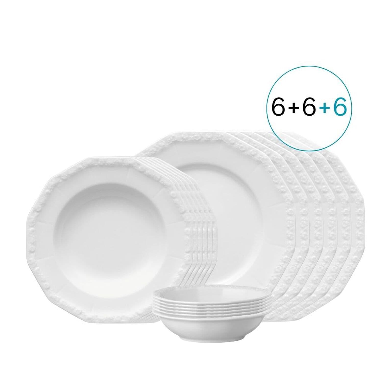 Rosenthal Set da pranzo da 18 pezzi per 6 - incl. 6 ciotole da dessert in omaggio! — фото 1