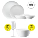 Rosenthal Set di Piatti per 8 persone, Casual 32 pezzi con Regalo