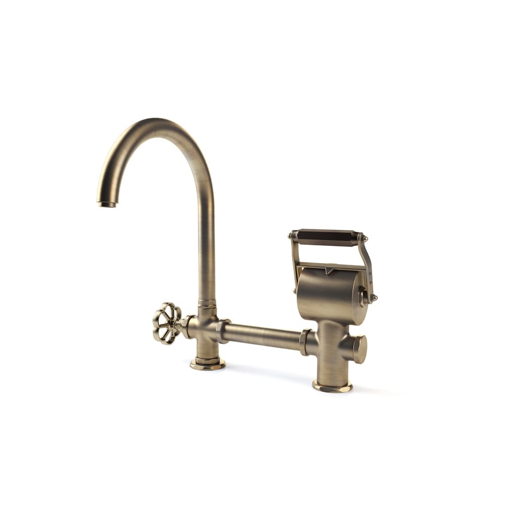 RESTART Однорычажный смеситель с изогнутым изливом — фото 9