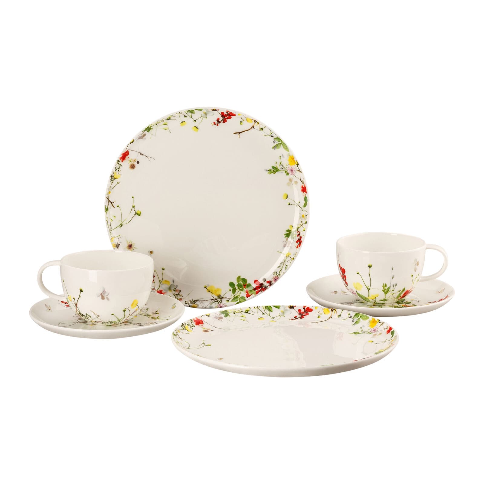 Rosenthal Set 6 pz con tazze combi e piatti coupe