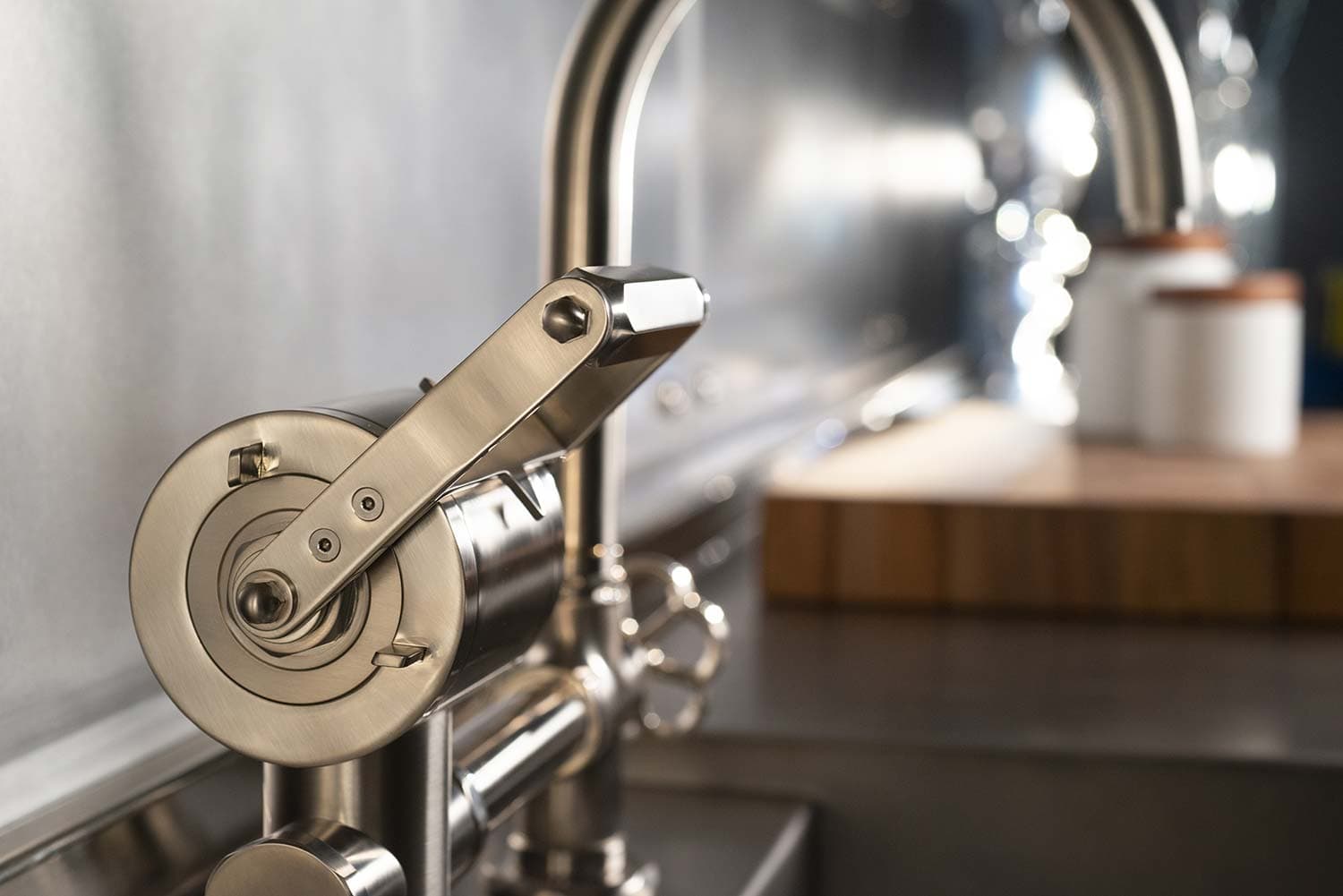 RESTART Однорычажный смеситель с изогнутым изливом — фото 15