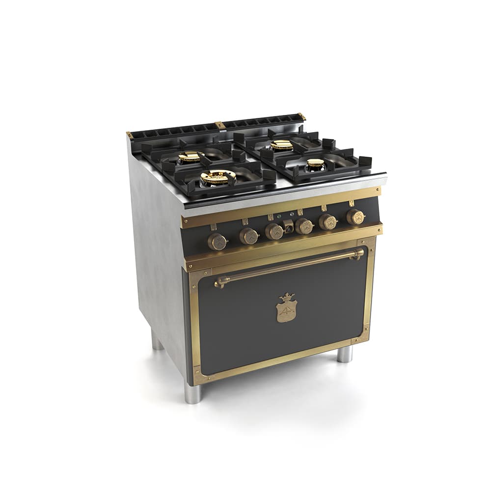 RESTART Luxury Kitchen, вентилируемая электрическая духовка 80 см | Officine Gullo — фото 1