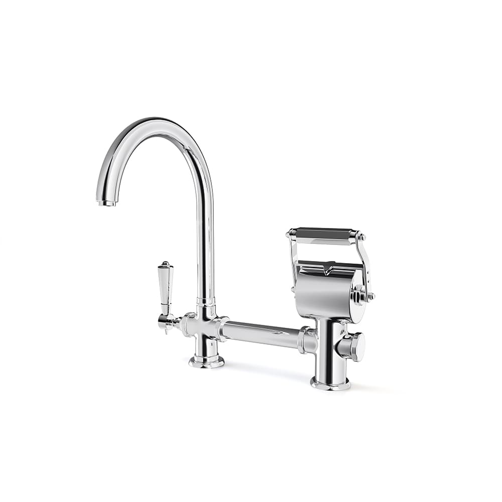 RESTART Однорычажный смеситель с изогнутым изливом — фото 2