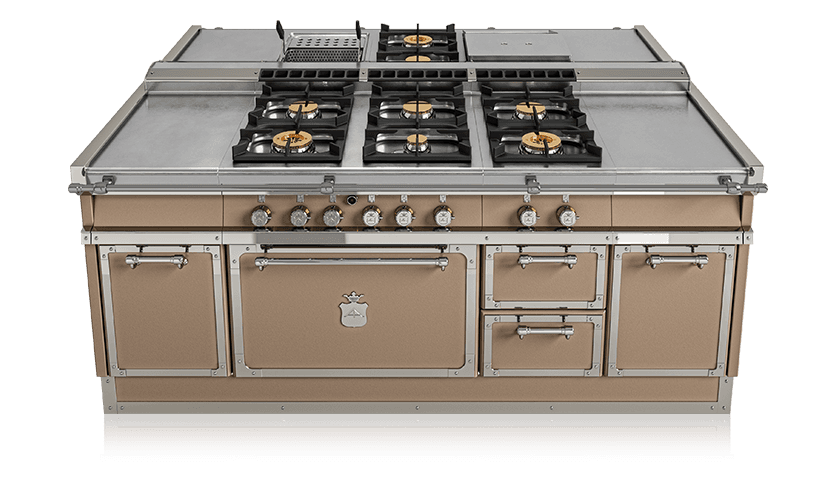 RESTART Профессиональный кухонный остров 208 см | Officine Gullo — фото 1