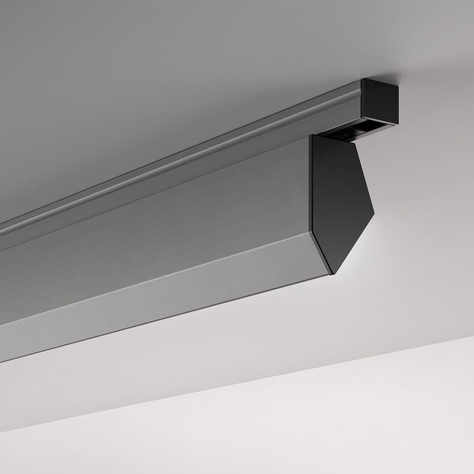 Бра Artemide Turn Around, настенный заливающий, 1200, 4000K, титан, титан — фото 3