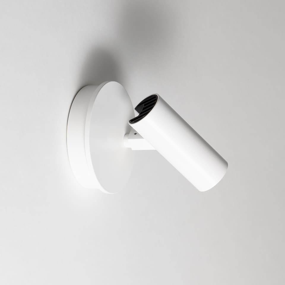 Бра Artemide Vector настенный 40, без выключателя, 2700K, 28°, белый — фото 3