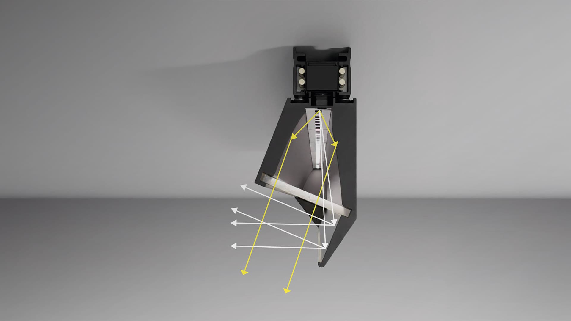 Бра Artemide A.24, настенный заливающий, 1200, 4000K, белый — фото 3