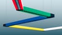 Подвесной светильник Artemide Katà Métron, трековый + отражённый свет, 4000K, 1184, белый