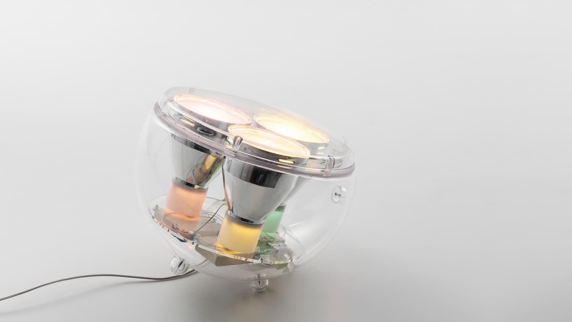Торшер Artemide Yang LED, с управлением через приложение, Прозрачный — фото 2