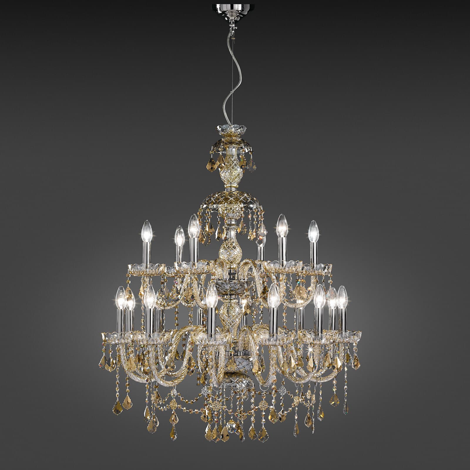 Люстра Italamp ROMANTIC 165/12+6