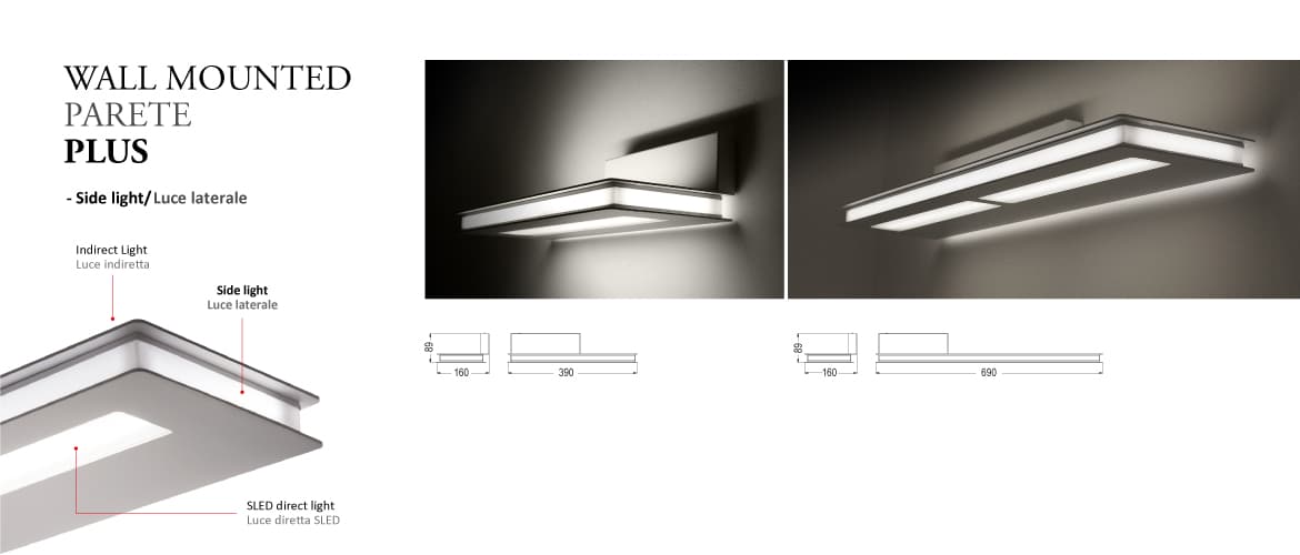 Настенный светильник Castaldi Lighting Monsieur Wall Mounted Plus 390 — фото 2