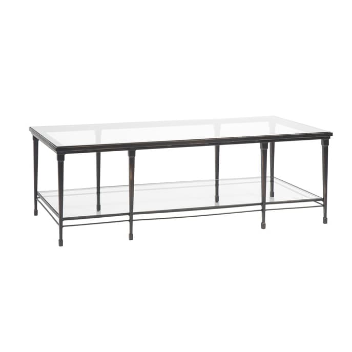 Коктельный столик Vanguard Furniture Hardin Cocktail Table / Glass Top