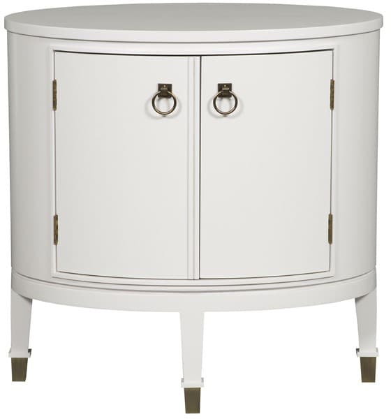 Боковой столик Vanguard Furniture Maclaine Oval End Table — фото 2