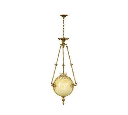 Люстра Theodore Alexander An onyx and brass hall light / chandelier