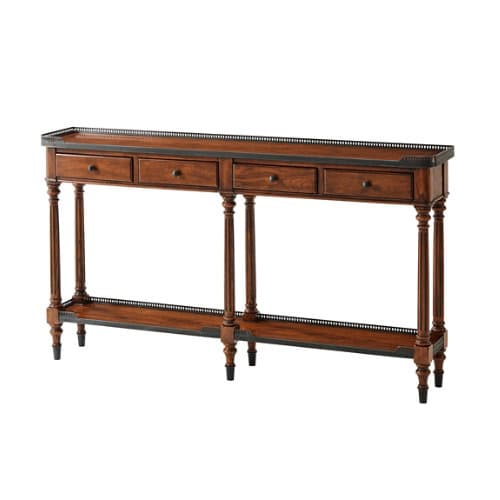 Консоль Theodore Alexander The Slim Oak Console Table