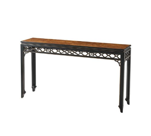Консоль Theodore Alexander Long Hall Chinoiserie Console Table — фото 9