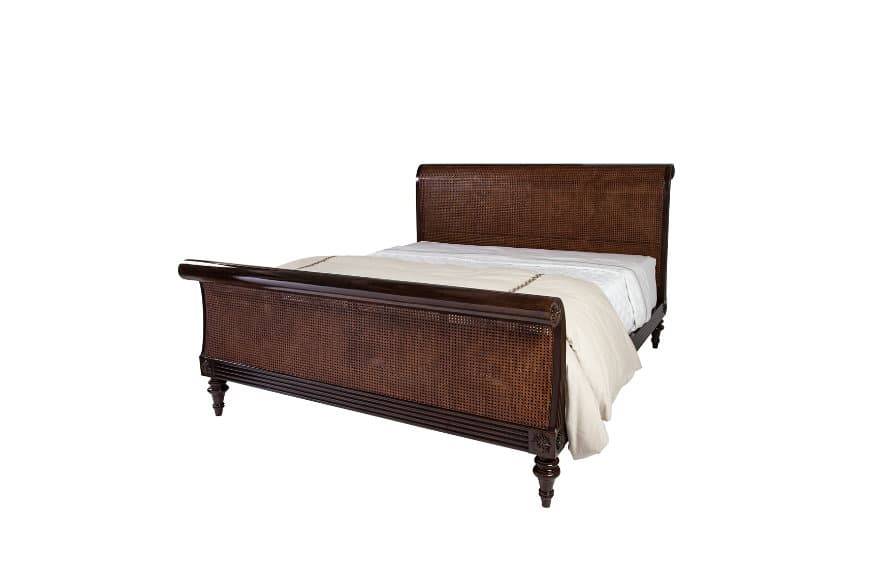 Двуспальная кровать Theodore Alexander Denison Sleigh US King Bed — фото 5