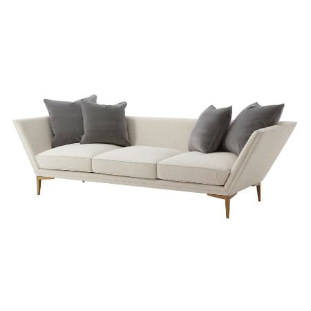 Диван Theodore Alexander Lorne Sofa (Brushed Brass)