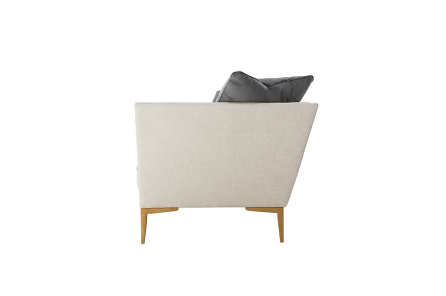 Диван Theodore Alexander Lorne Sofa (Brushed Brass) — фото 4