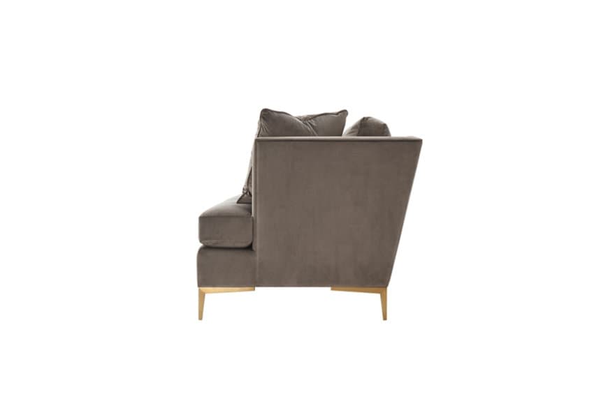 Диван Theodore Alexander Small Lisette Sofa (Brass) — фото 3