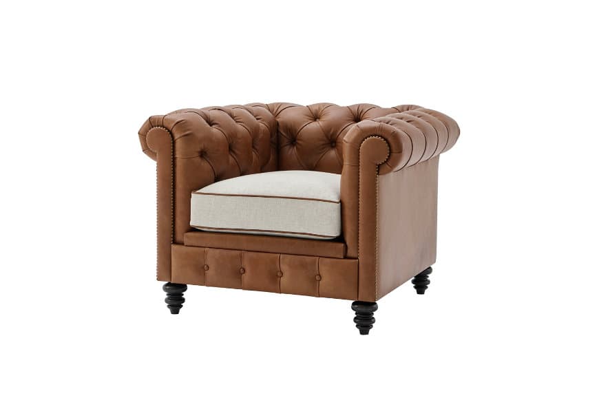Кресло Theodore Alexander Rocco Chesterfield Chair — фото 3