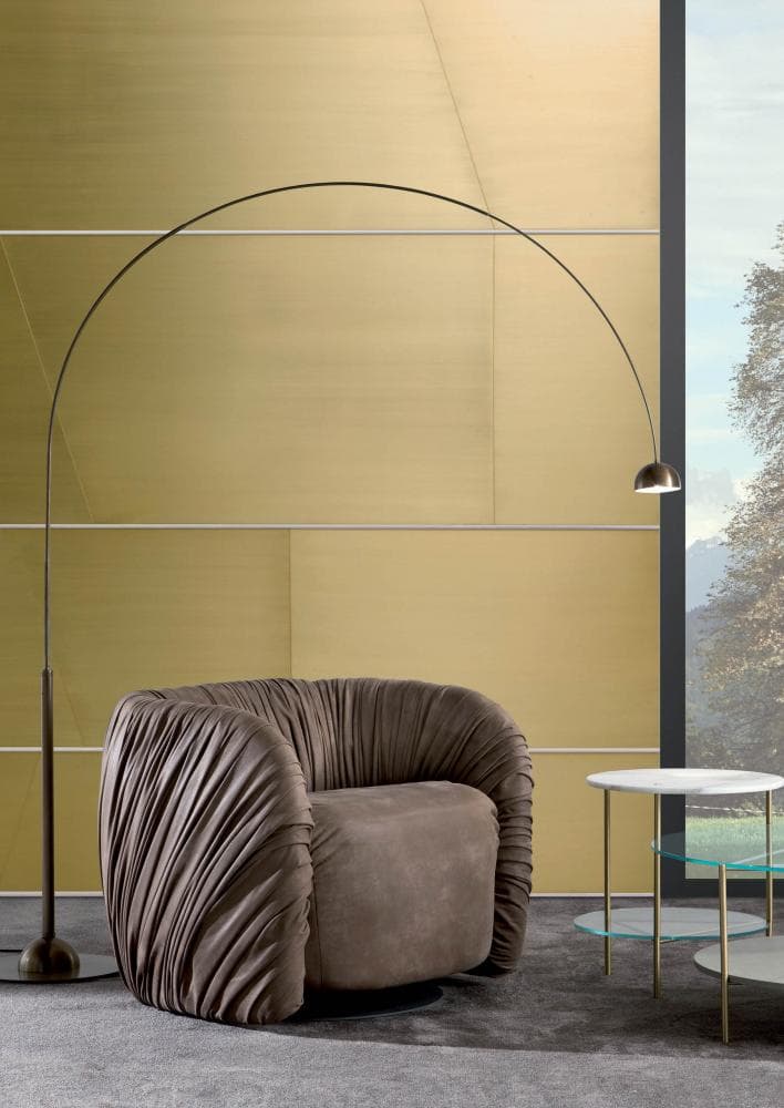 Кресло вращающееся Laurameroni Drapè Lounge — фото 4