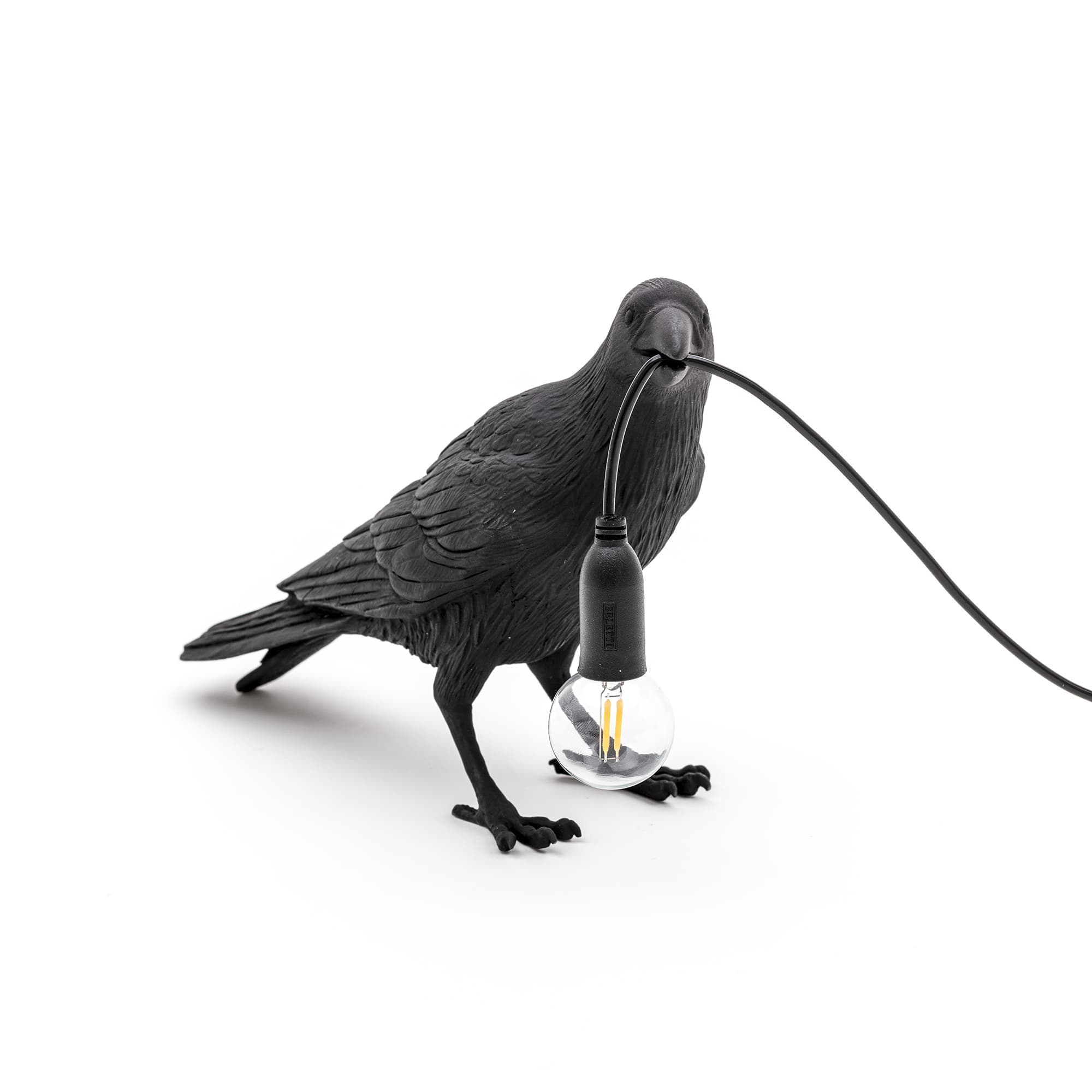 Настольный светильник Seletti Bird Lamp White Waiting — фото 11