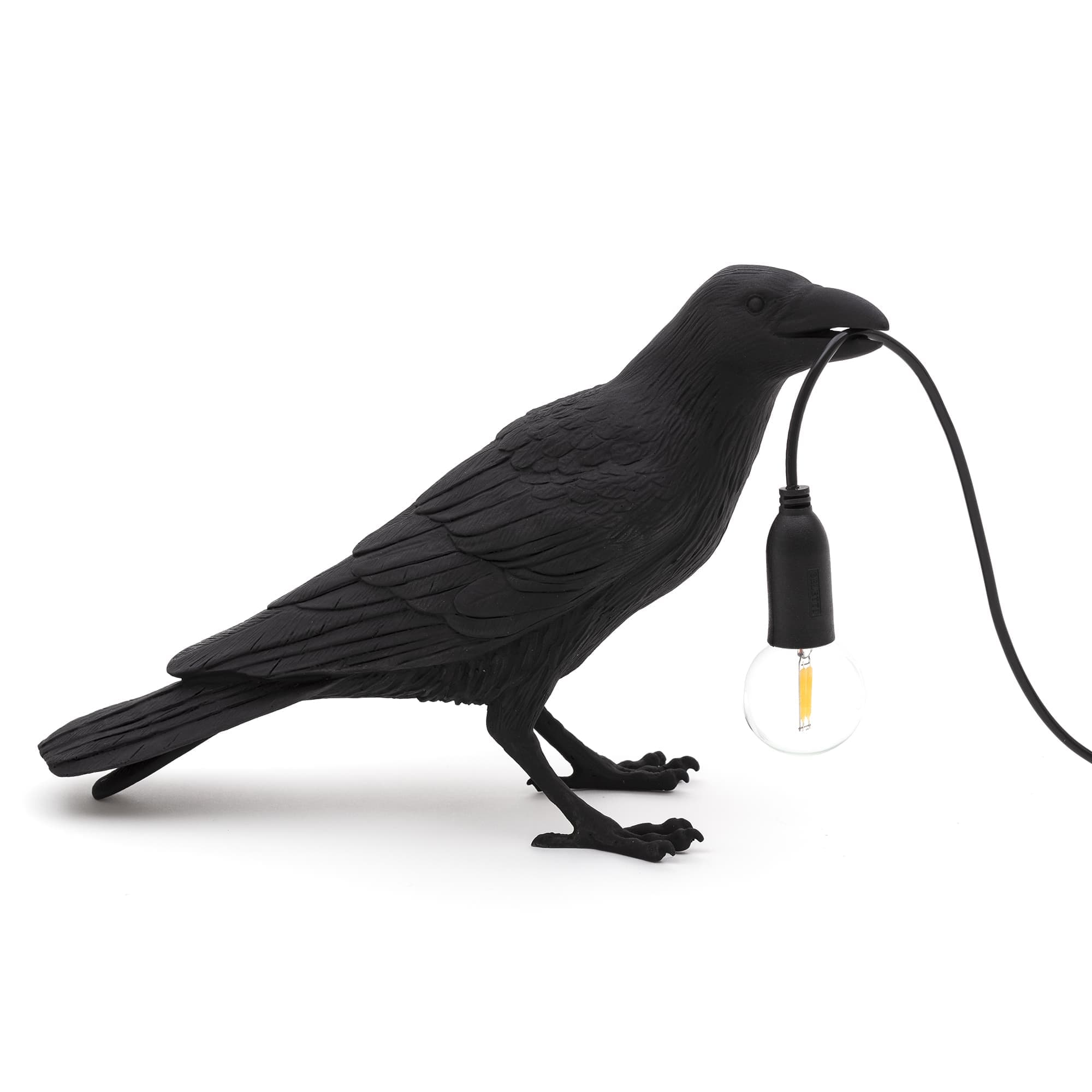 Настольный светильник Seletti Bird Lamp White Waiting — фото 5
