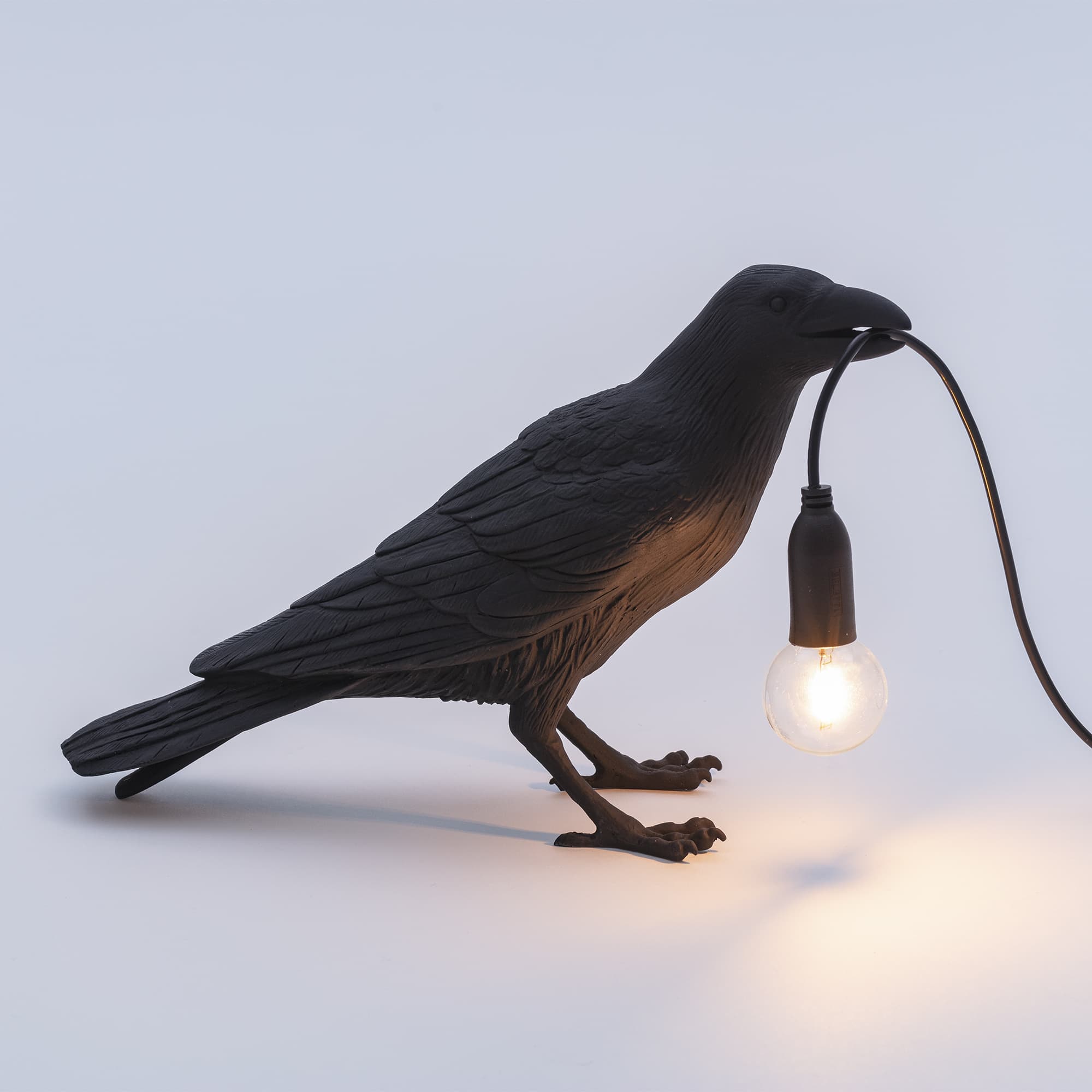 Настольный светильник Seletti Bird Lamp White Waiting — фото 6