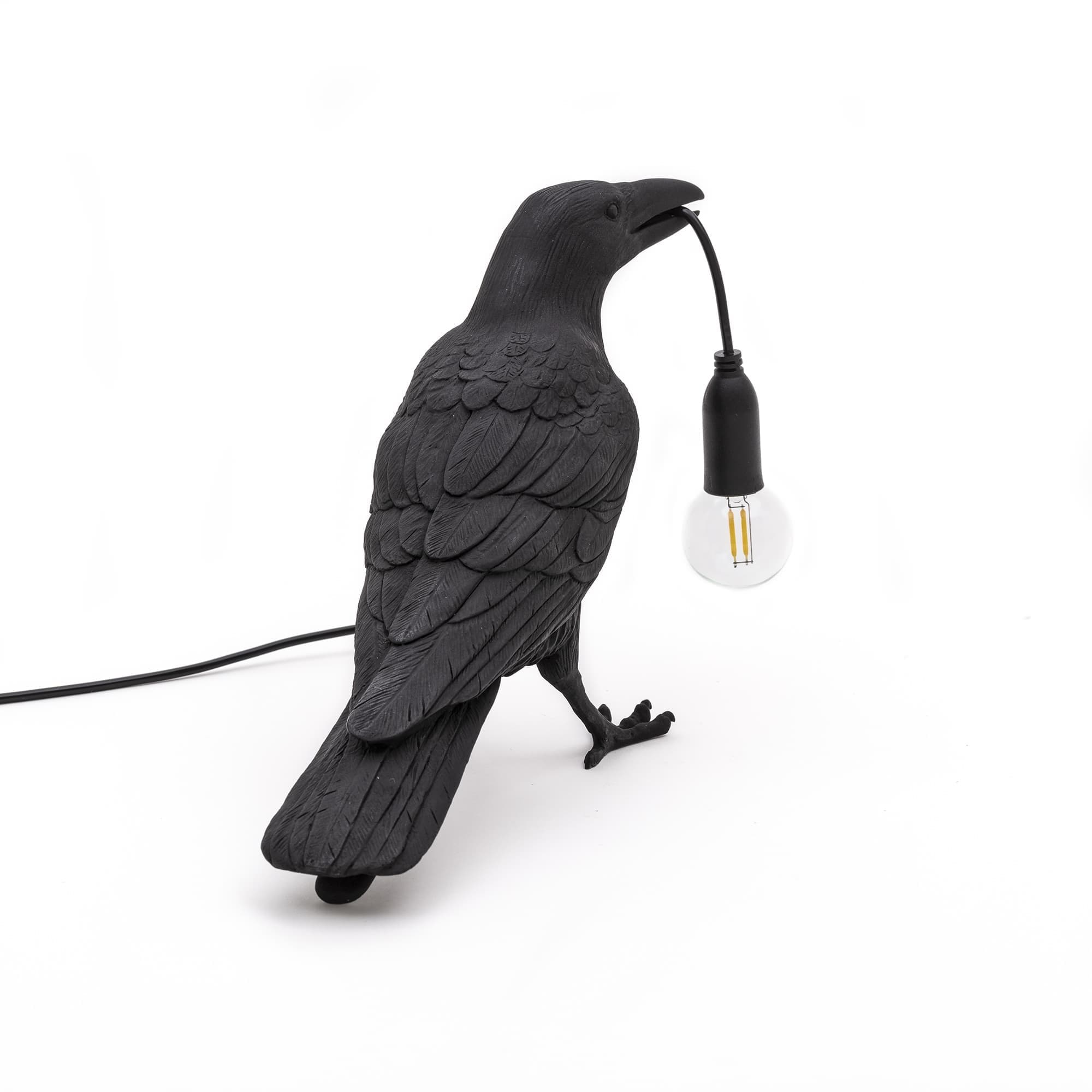 Настольный светильник Seletti Bird Lamp White Waiting — фото 8